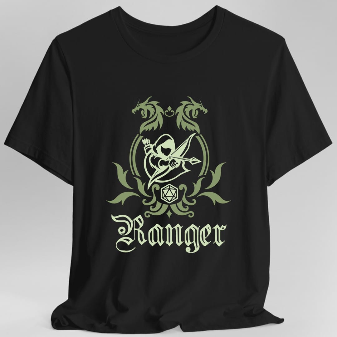 D&D Ranger Class Simple Emblem T-Shirt