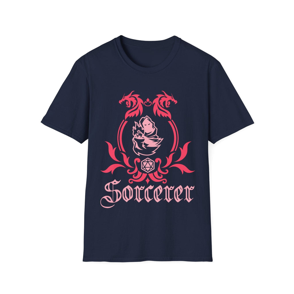 D&D Sorcerer Class Simple Emblem T-Shirt