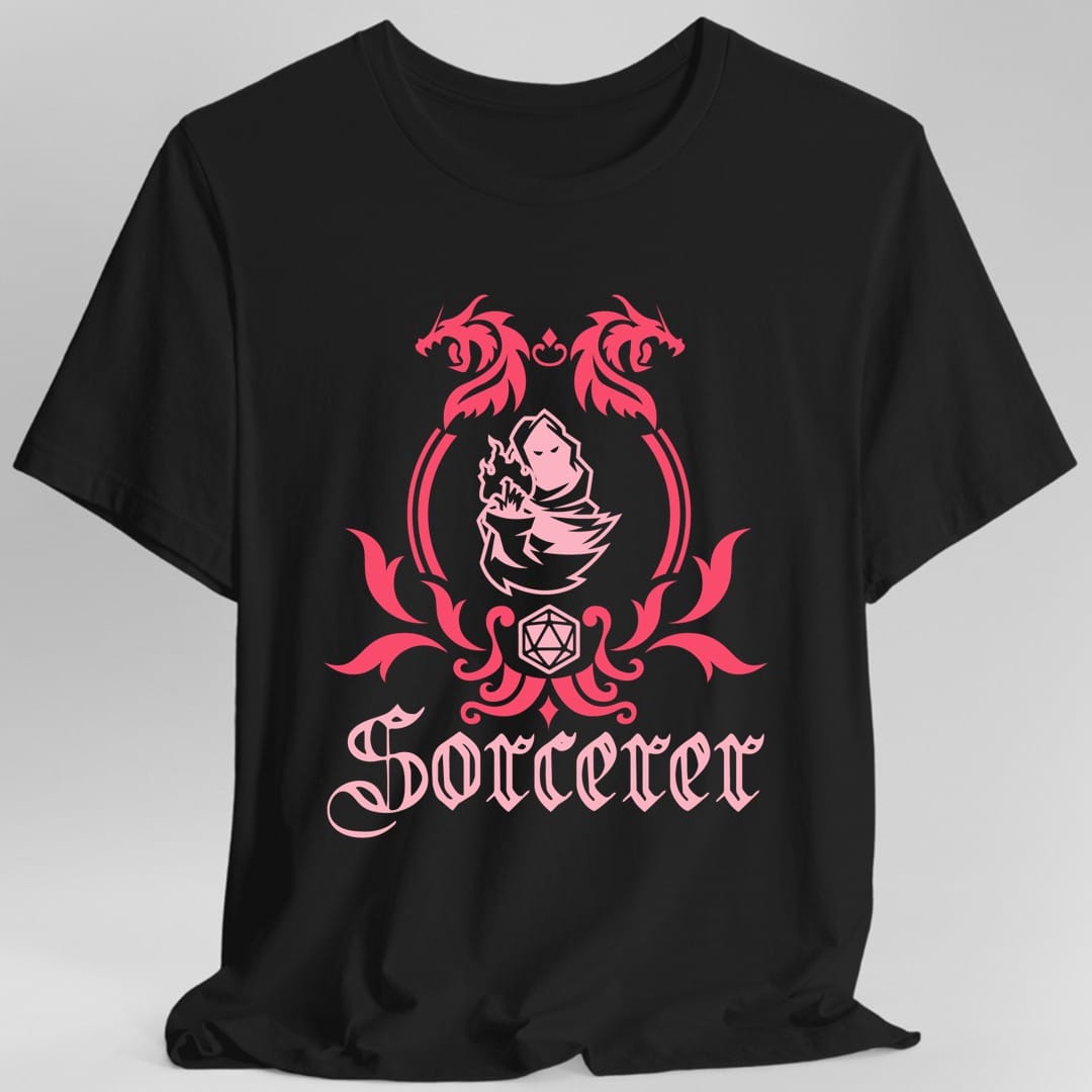 D&D Sorcerer Class Simple Emblem T-Shirt