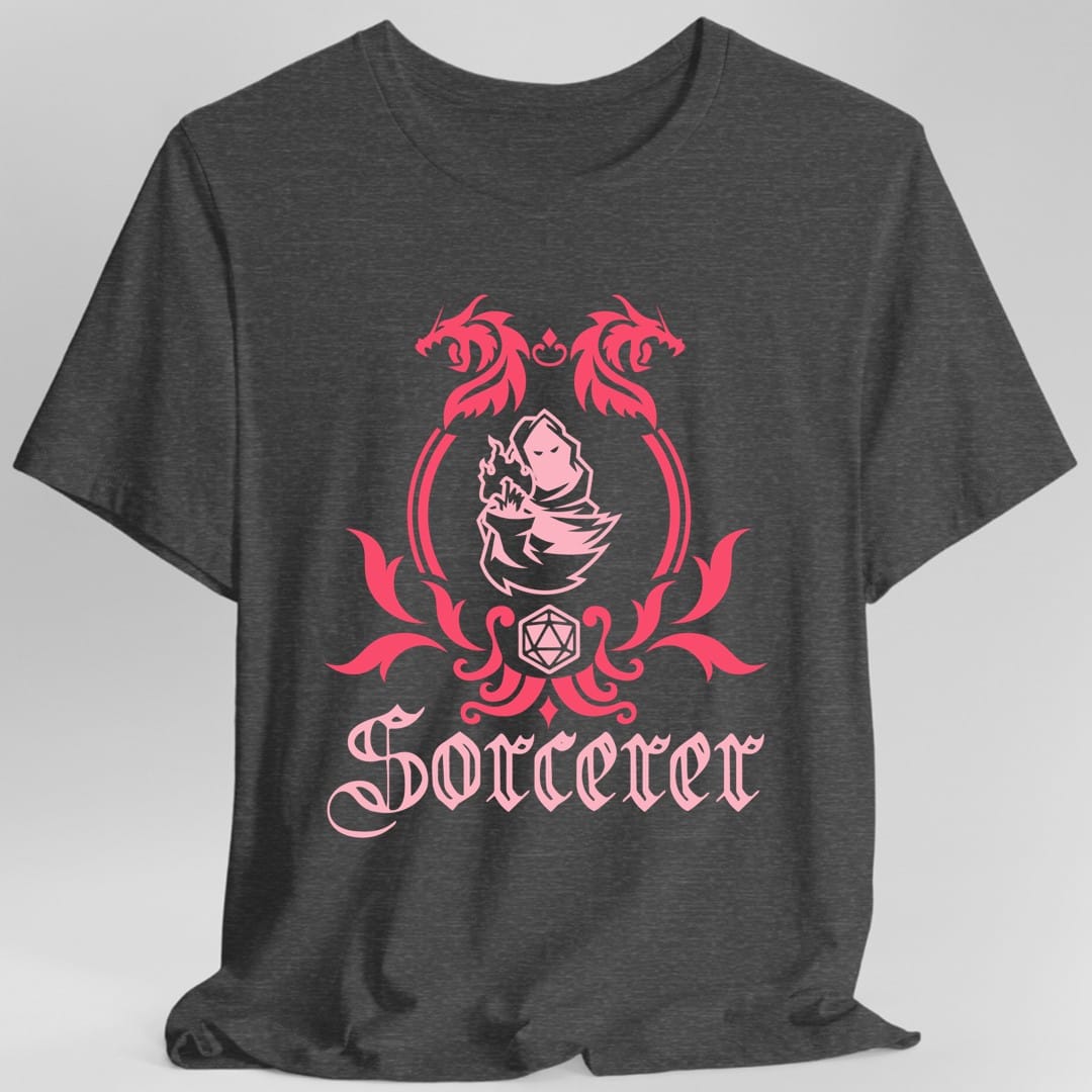 D&D Sorcerer Class Simple Emblem T-Shirt