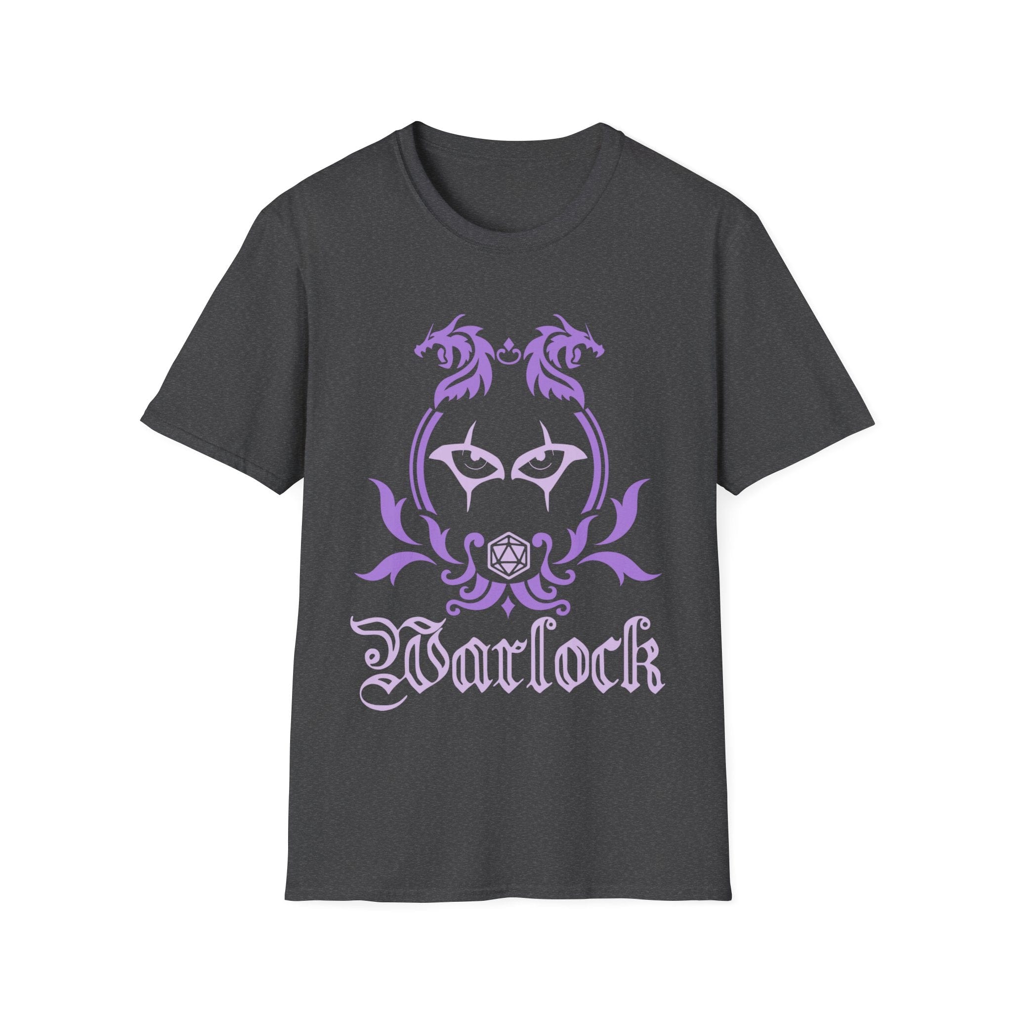 D&D Warlock Class Simple Emblem T-Shirt