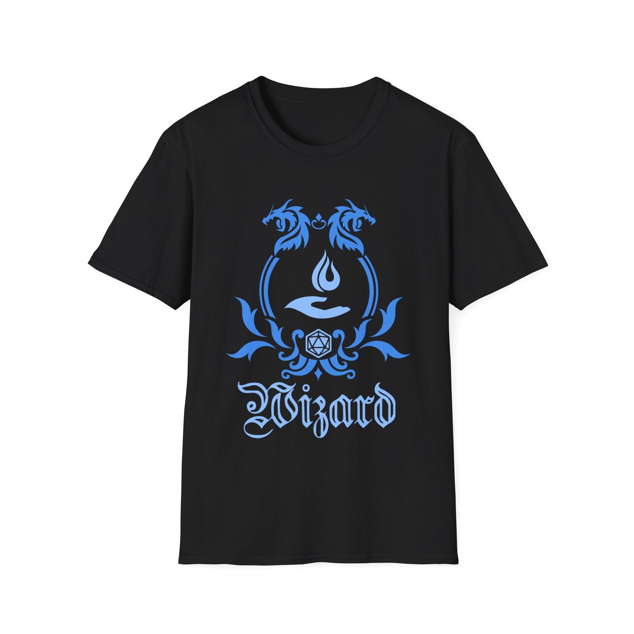 D&D Wizard Class Simple Emblem T-Shirt