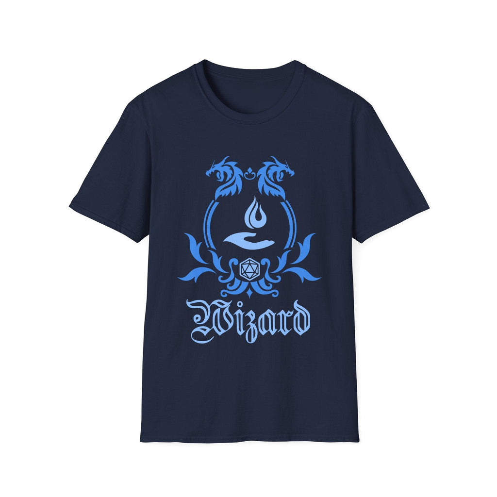 D&D Wizard Class Simple Emblem T-Shirt
