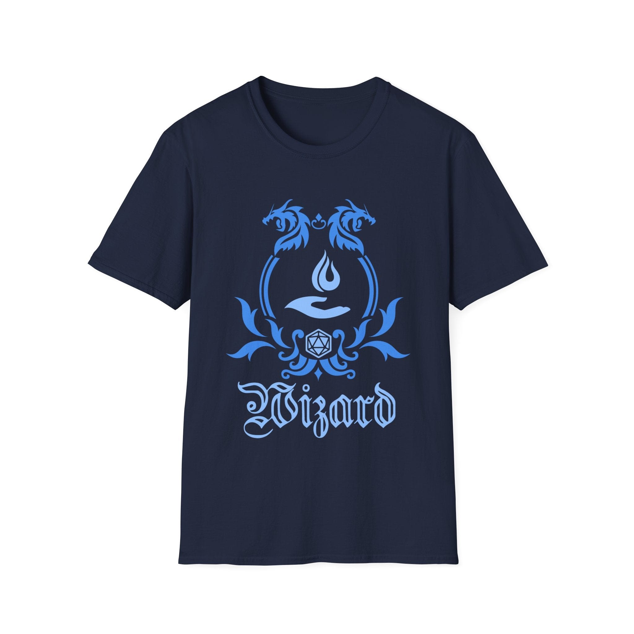 D&D Wizard Class Simple Emblem T-Shirt