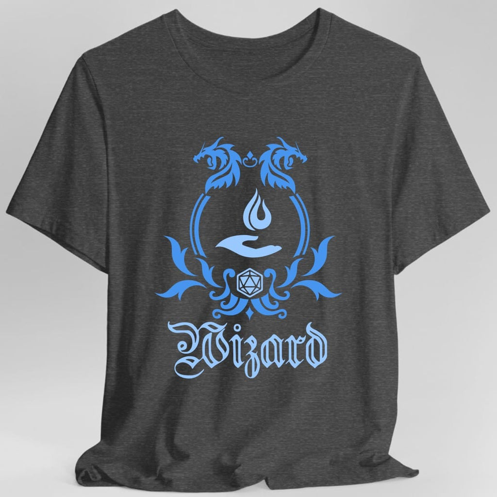 D&D Wizard Class Simple Emblem T-Shirt