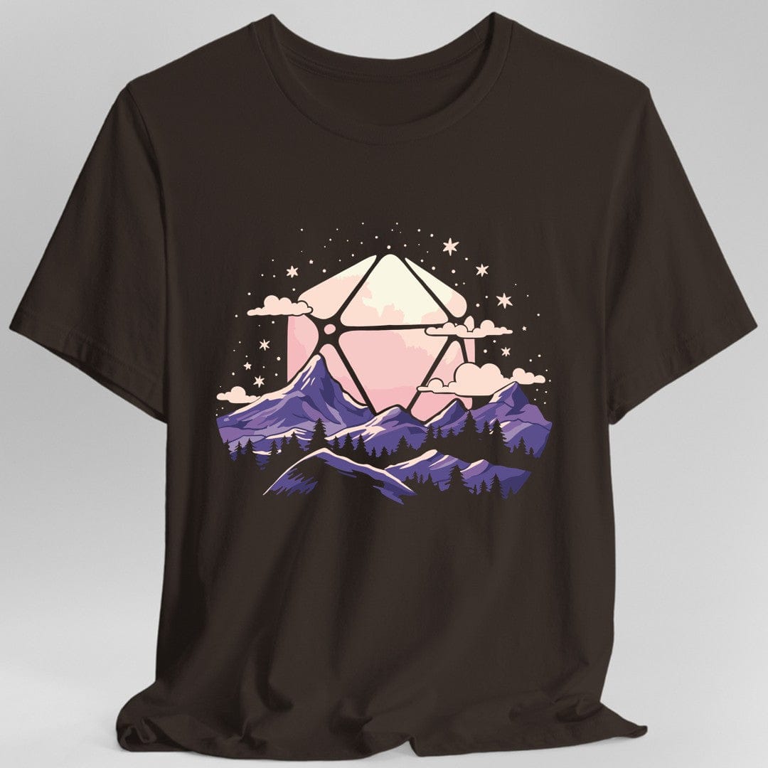 D20 Moon Landscape T-shirt