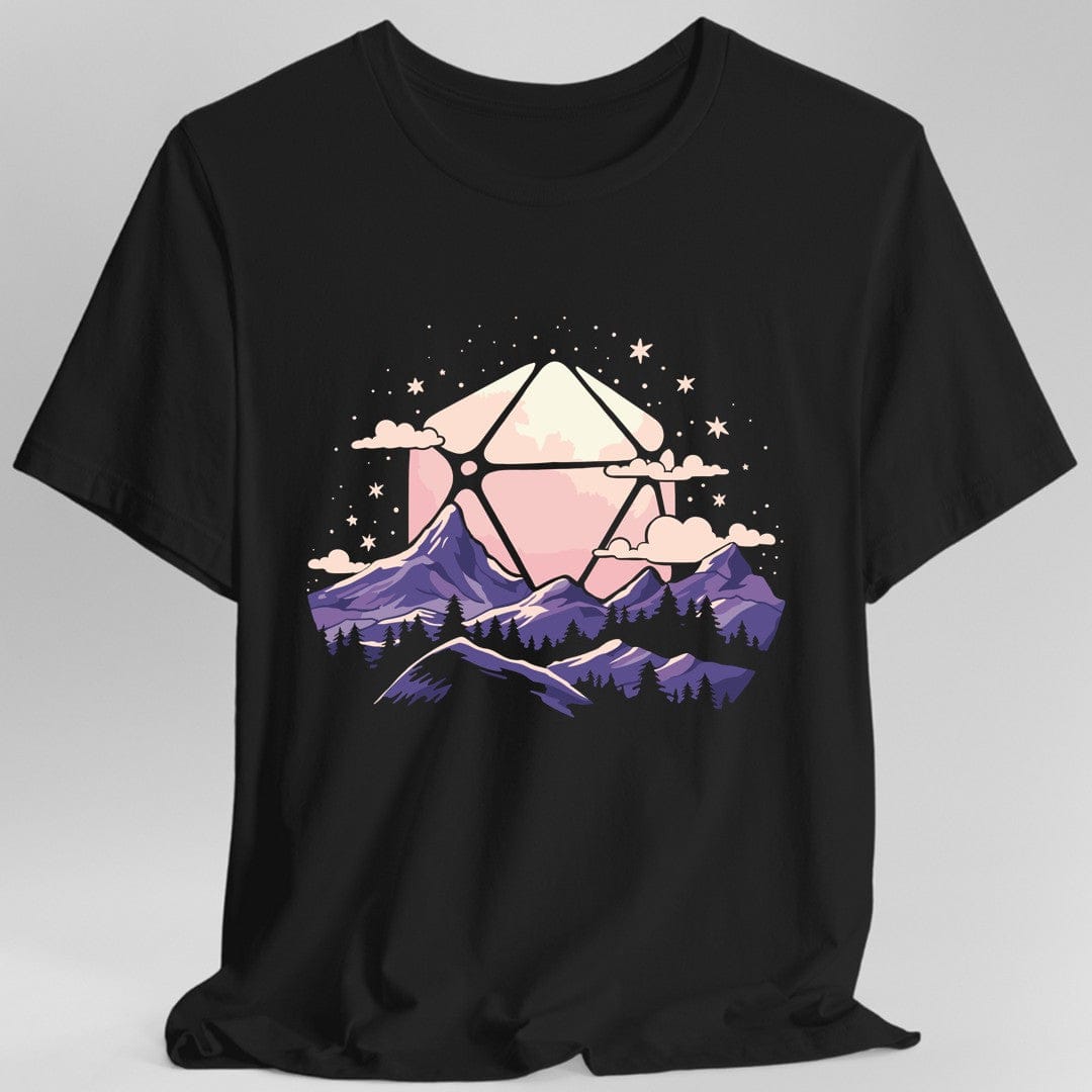 D20 Moon Landscape T-shirt