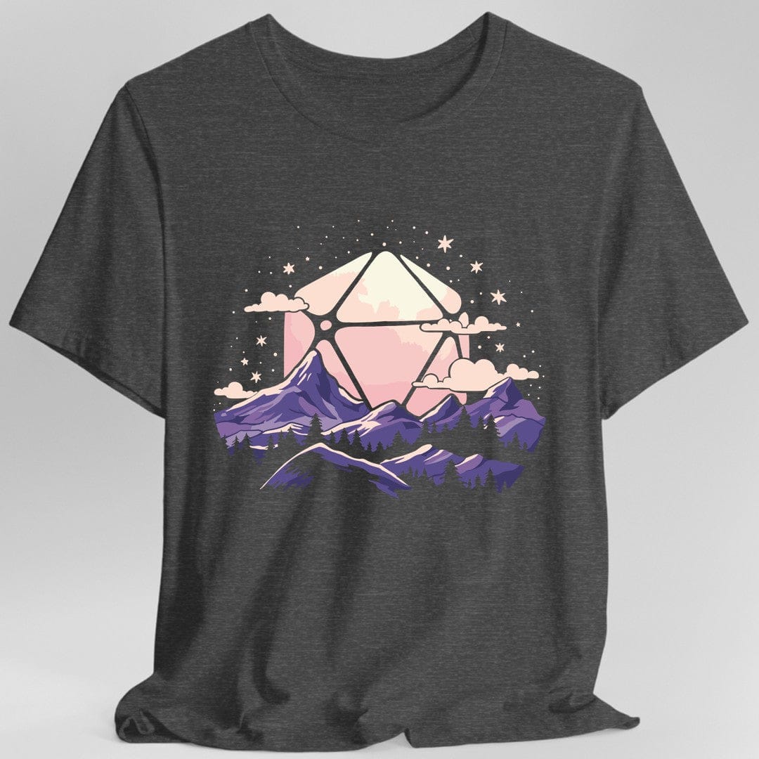D20 Moon Landscape T-shirt