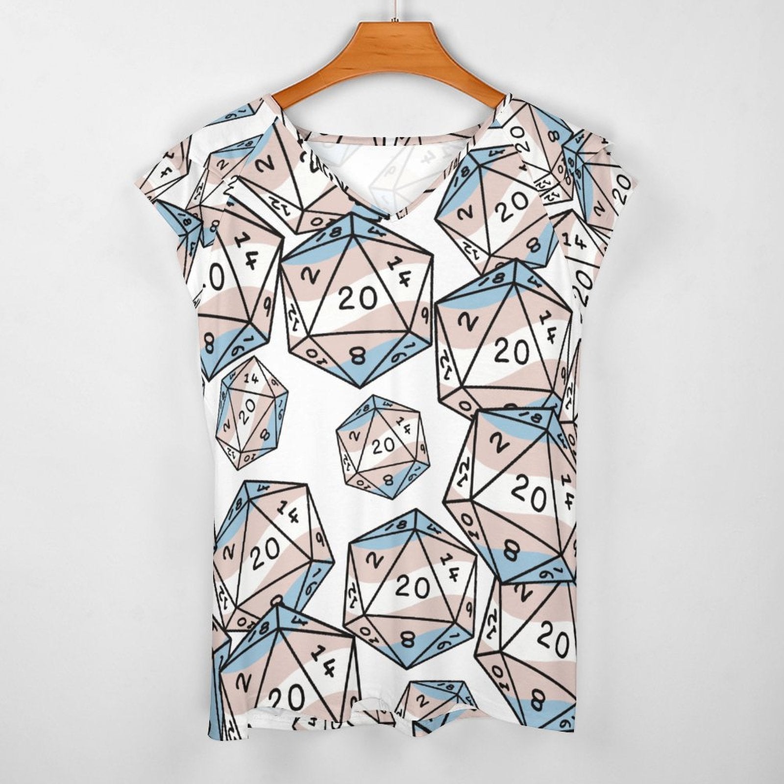 Pride Dice V Neck