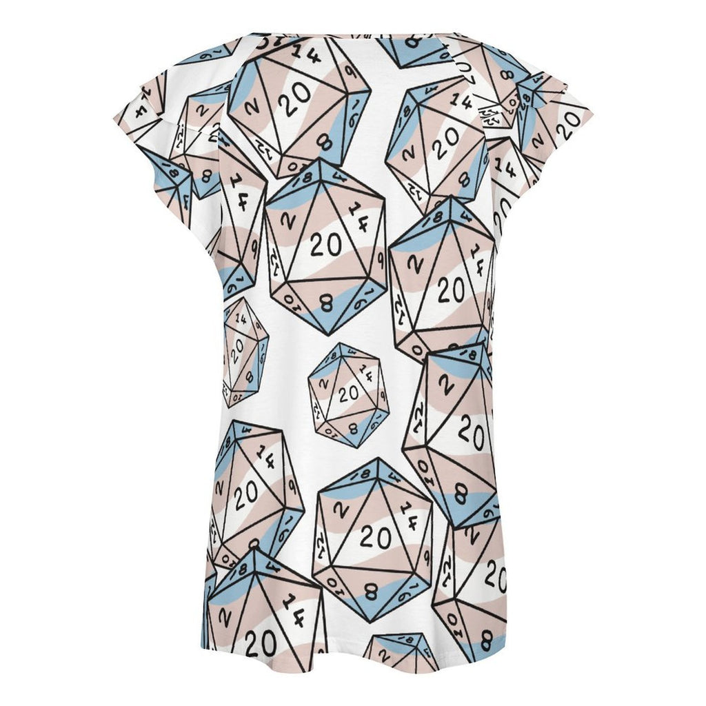 Pride Dice V Neck
