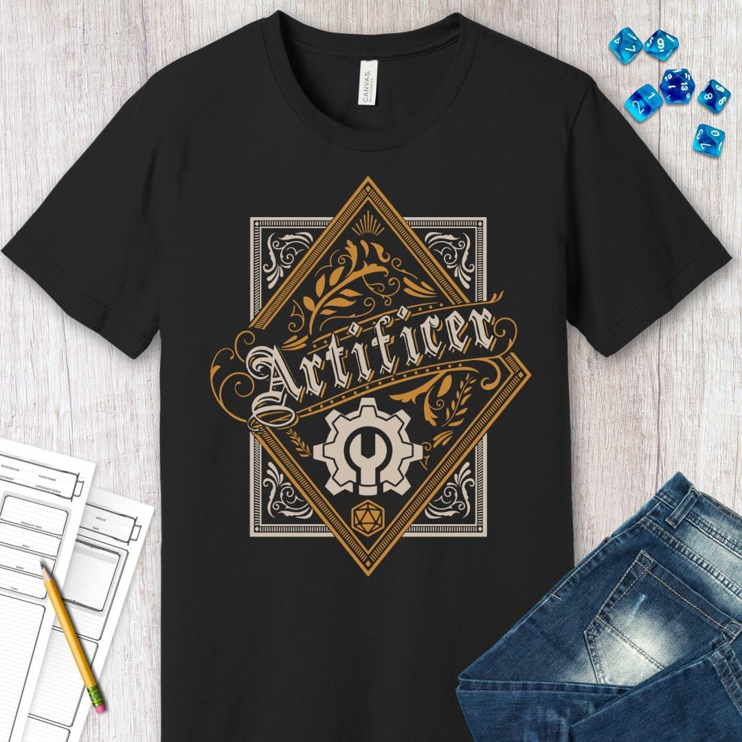 D&D Artificer Large Crest T-Shirt