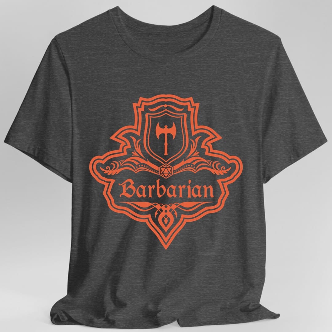 D&D Barbarian Class Emblem T-Shirt