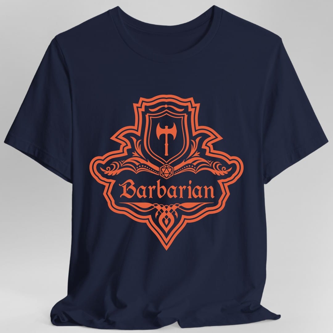 D&D Barbarian Class Emblem T-Shirt