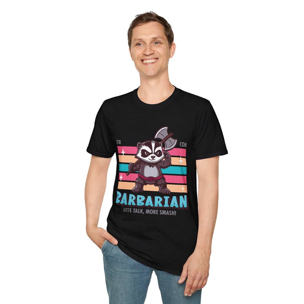 D&D Barbarian Shirt - D&D Kawaii Class T-shirt