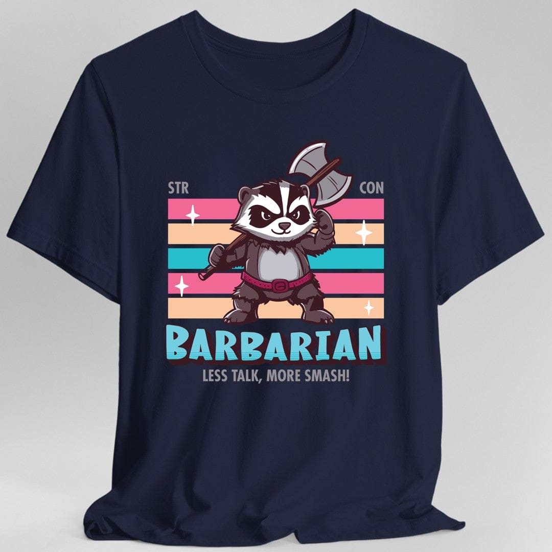 D&D Barbarian Shirt - D&D Kawaii Class T-shirt