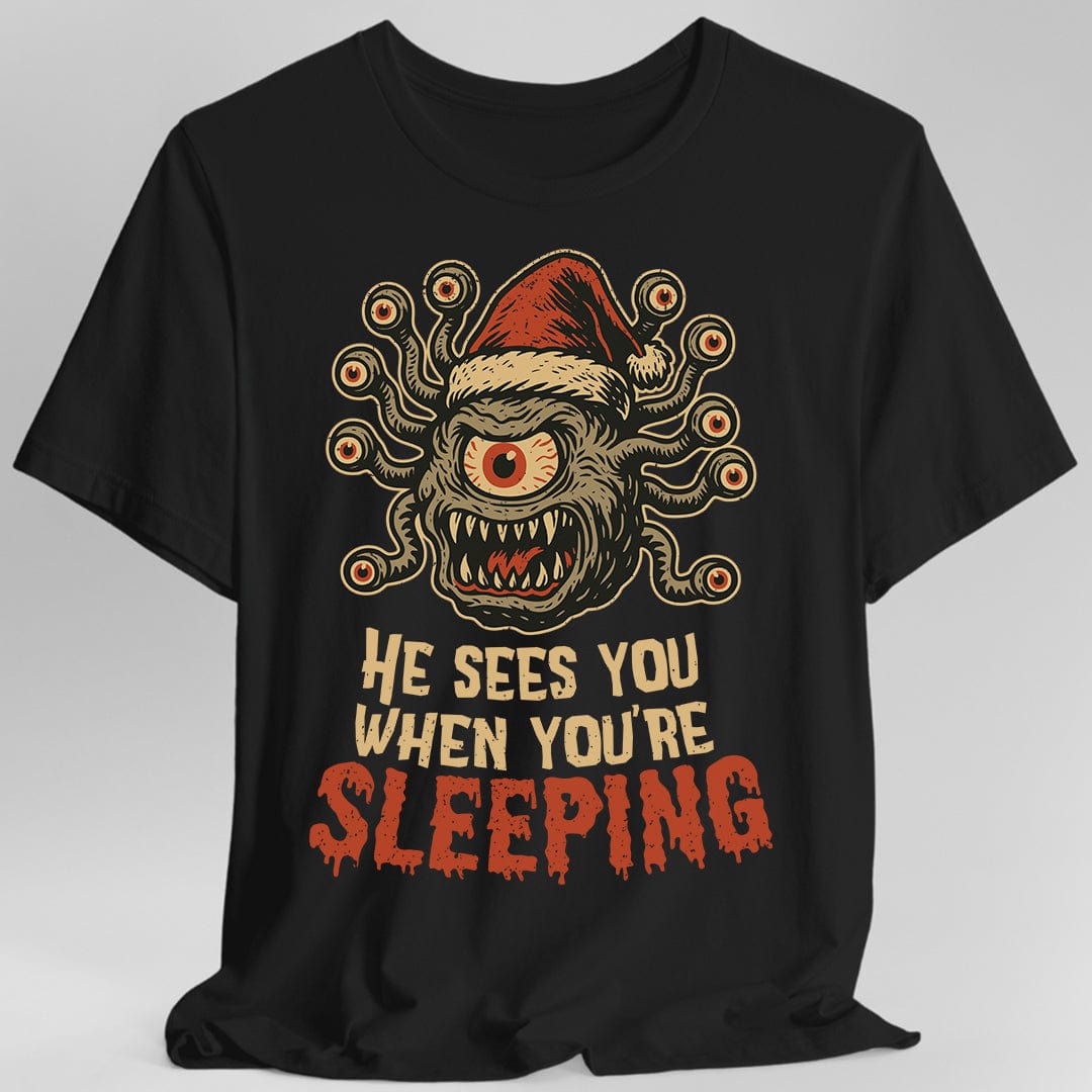D&D Christmas Beholder T-Shirt