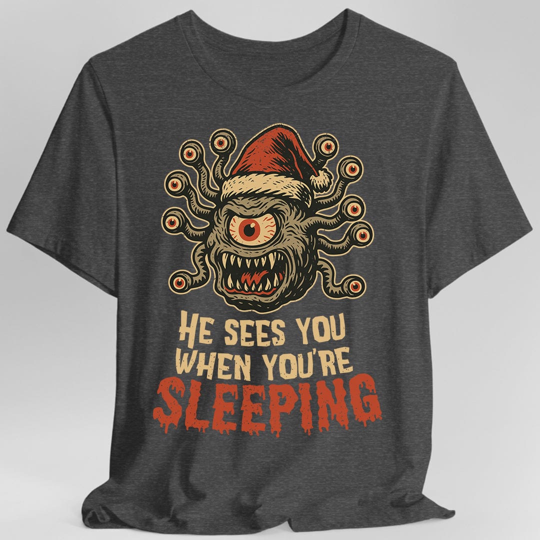 D&D Christmas Beholder T-Shirt