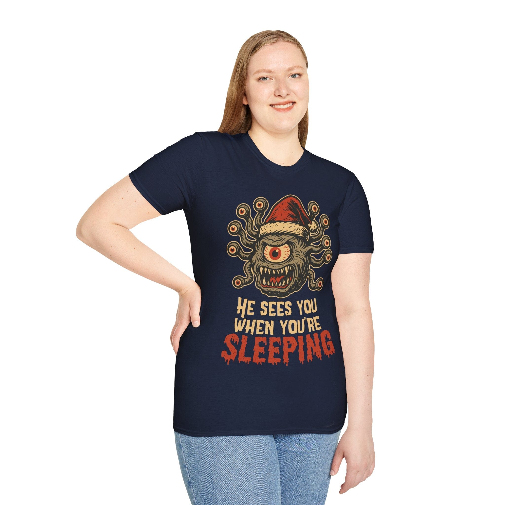 D&D Christmas Beholder T-Shirt