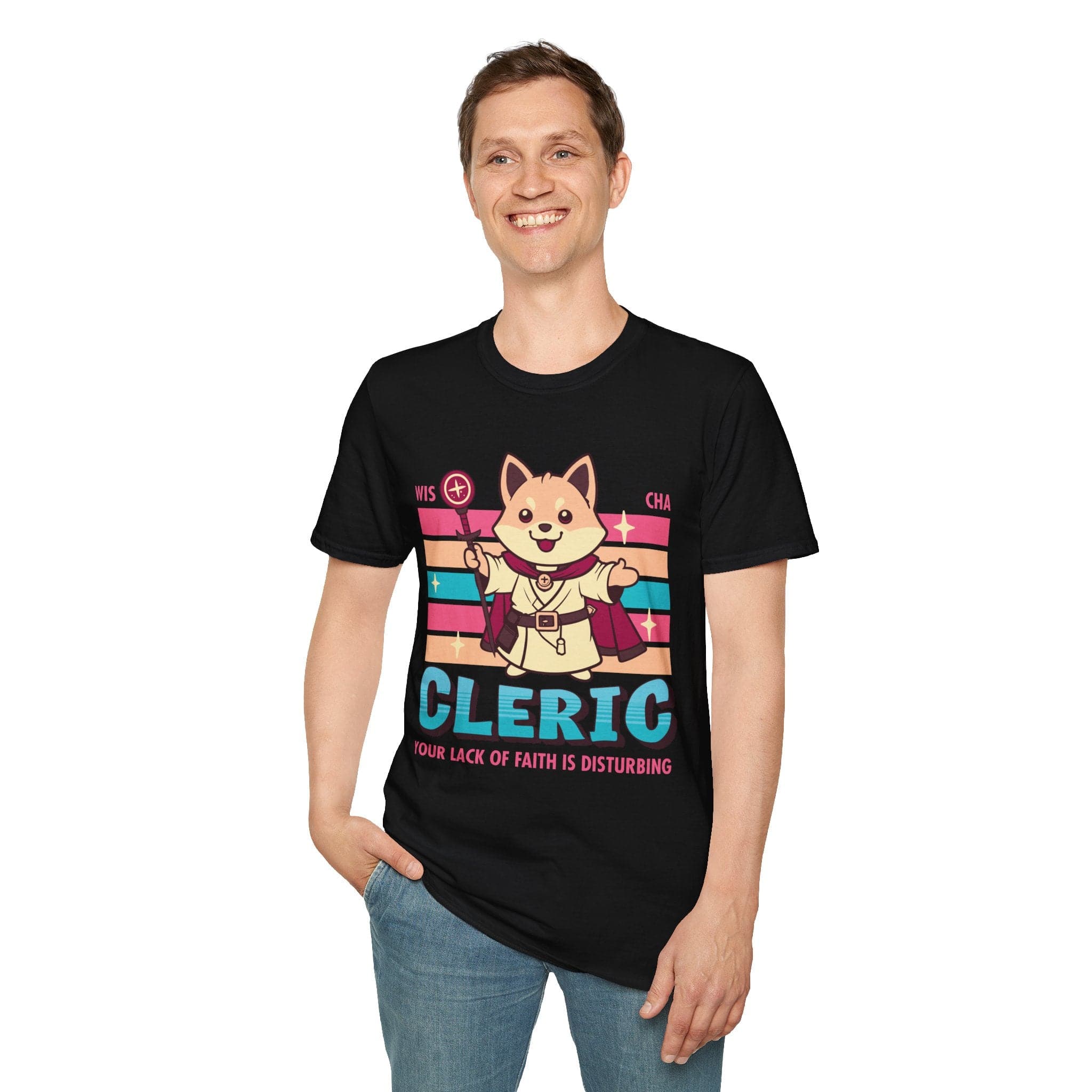 D&D Cleric Shirt - D&D Kawaii Class T-shirt
