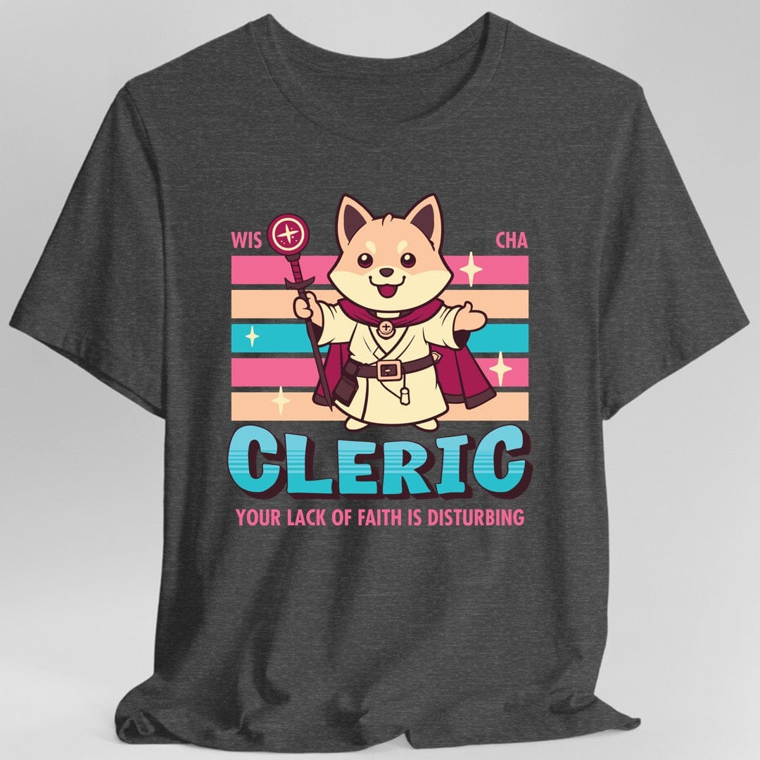 D&D Cleric Shirt - D&D Kawaii Class T-shirt