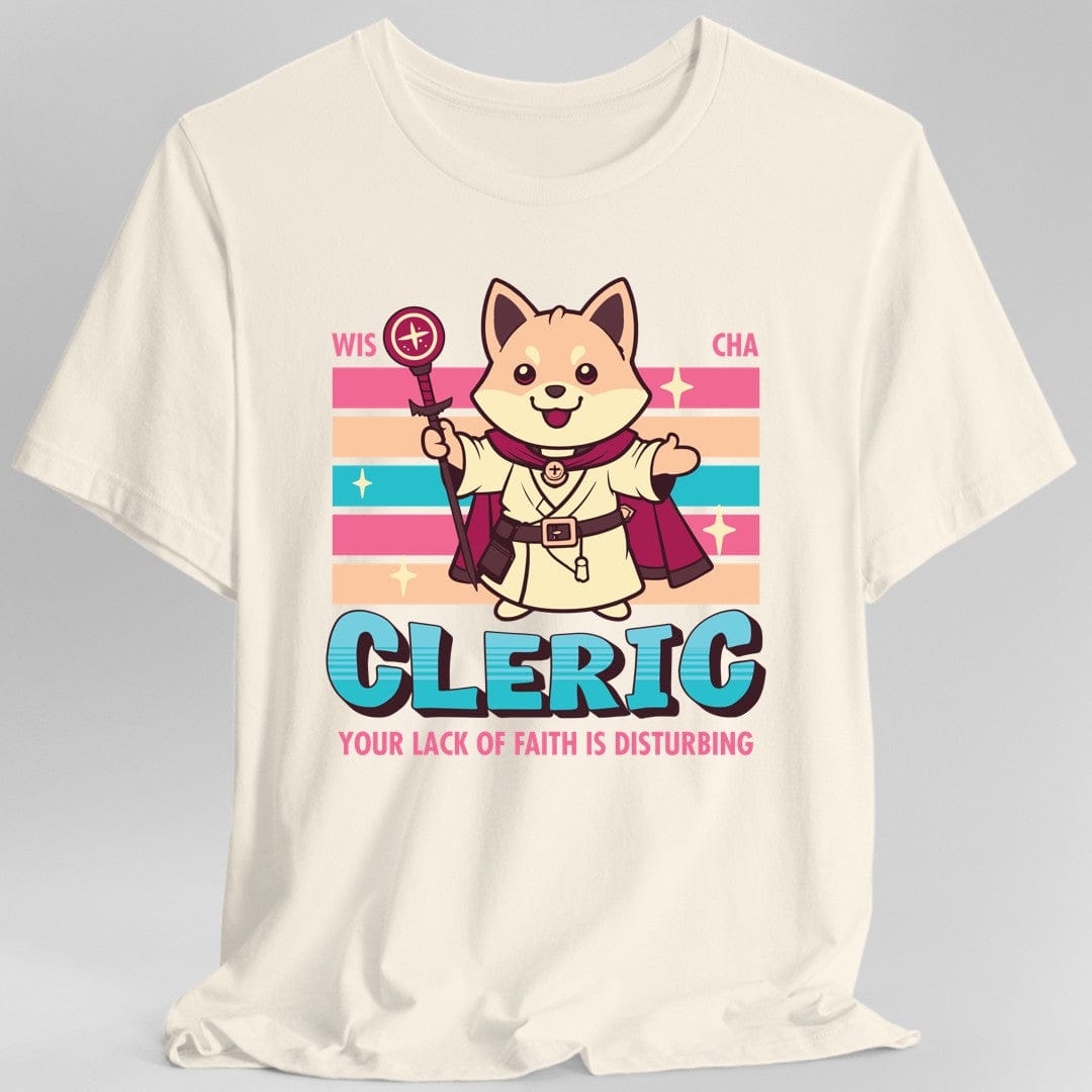 D&D Cleric Shirt - D&D Kawaii Class T-shirt