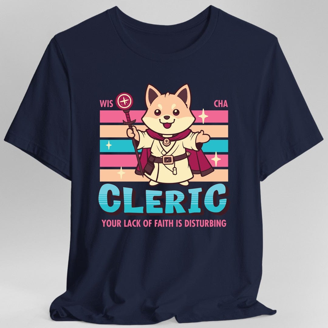 D&D Cleric Shirt - D&D Kawaii Class T-shirt