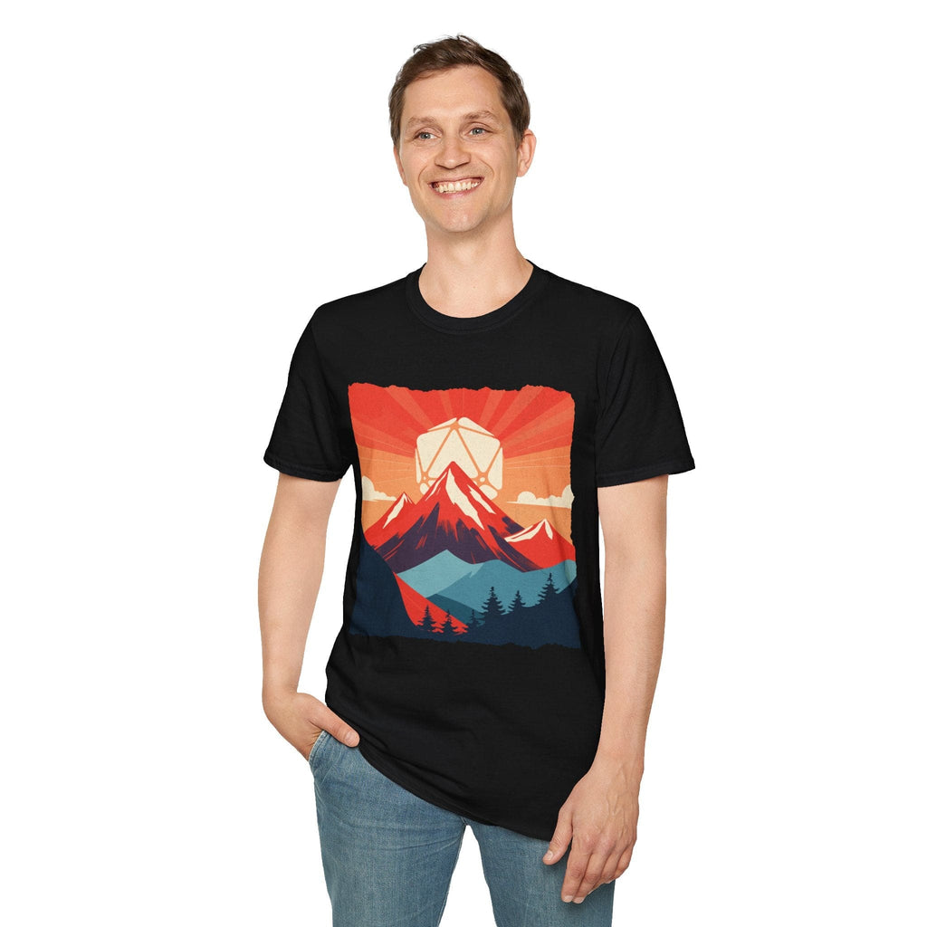 D&D D20 Japanese Landscape T-shirt