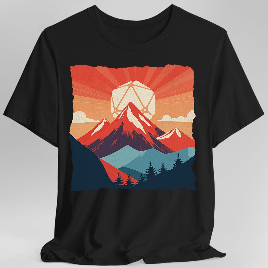 D&D D20 Japanese Landscape T-shirt