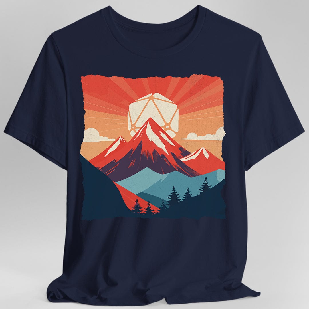 D&D D20 Japanese Landscape T-shirt