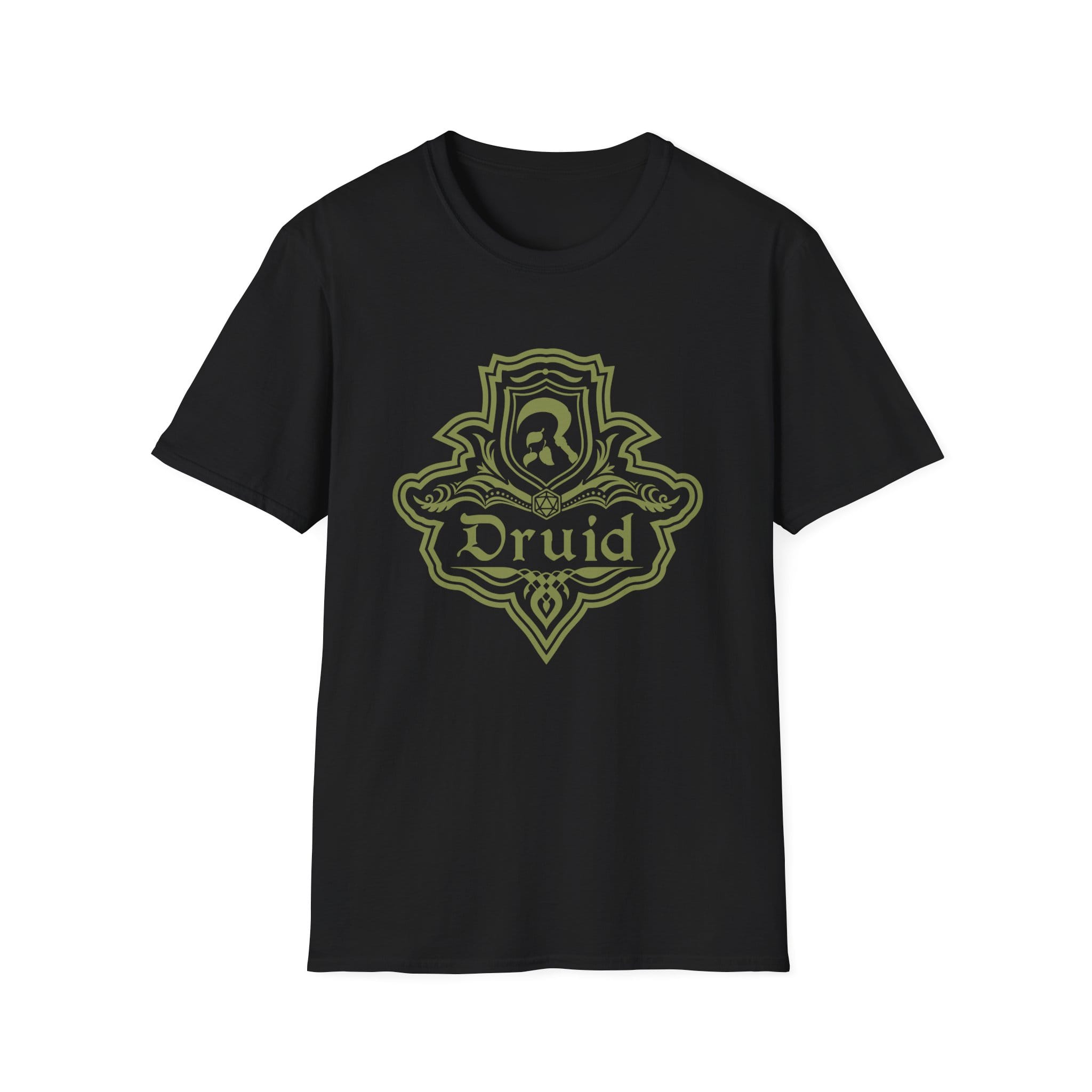D&D Druid Class Emblem T-Shirt - Dungeons & Dragons Druid Tee