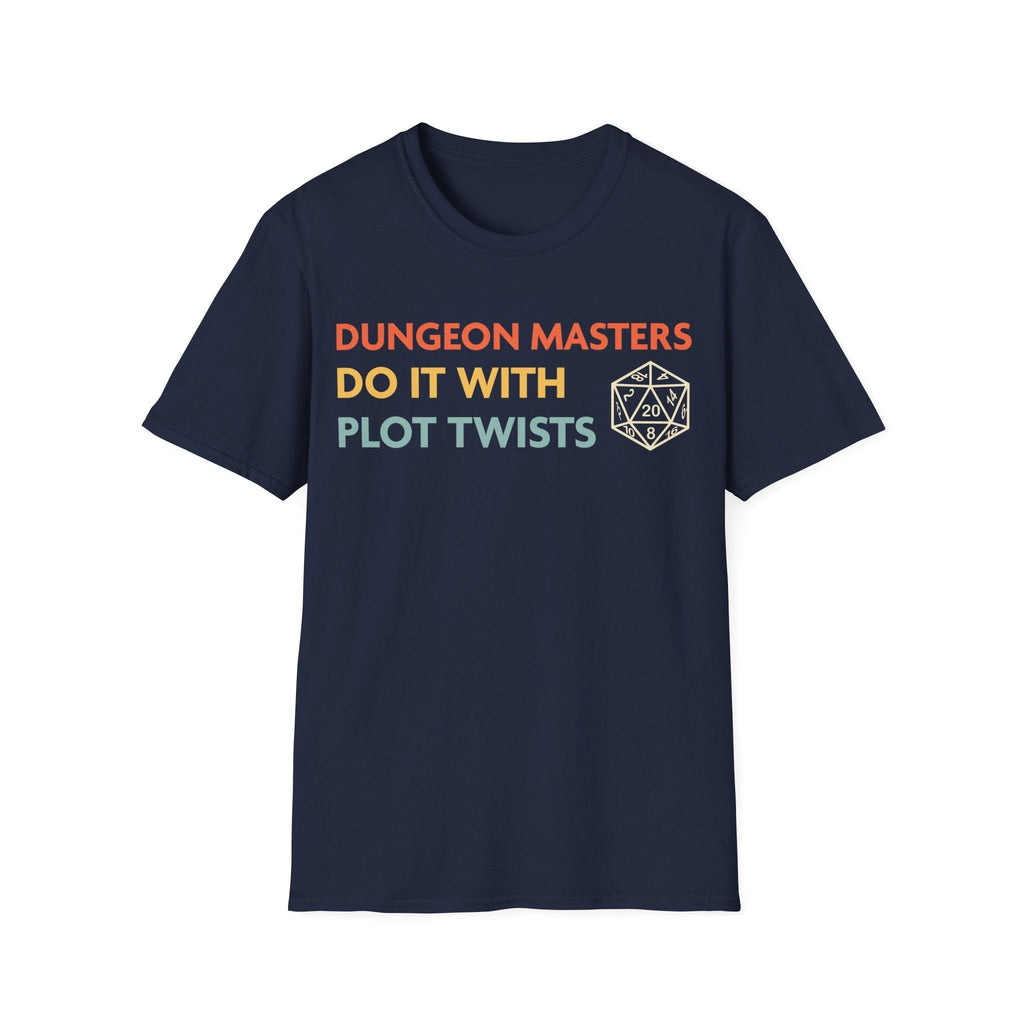 D&D Dungeon Masters Do It With Plot Twists Shirt