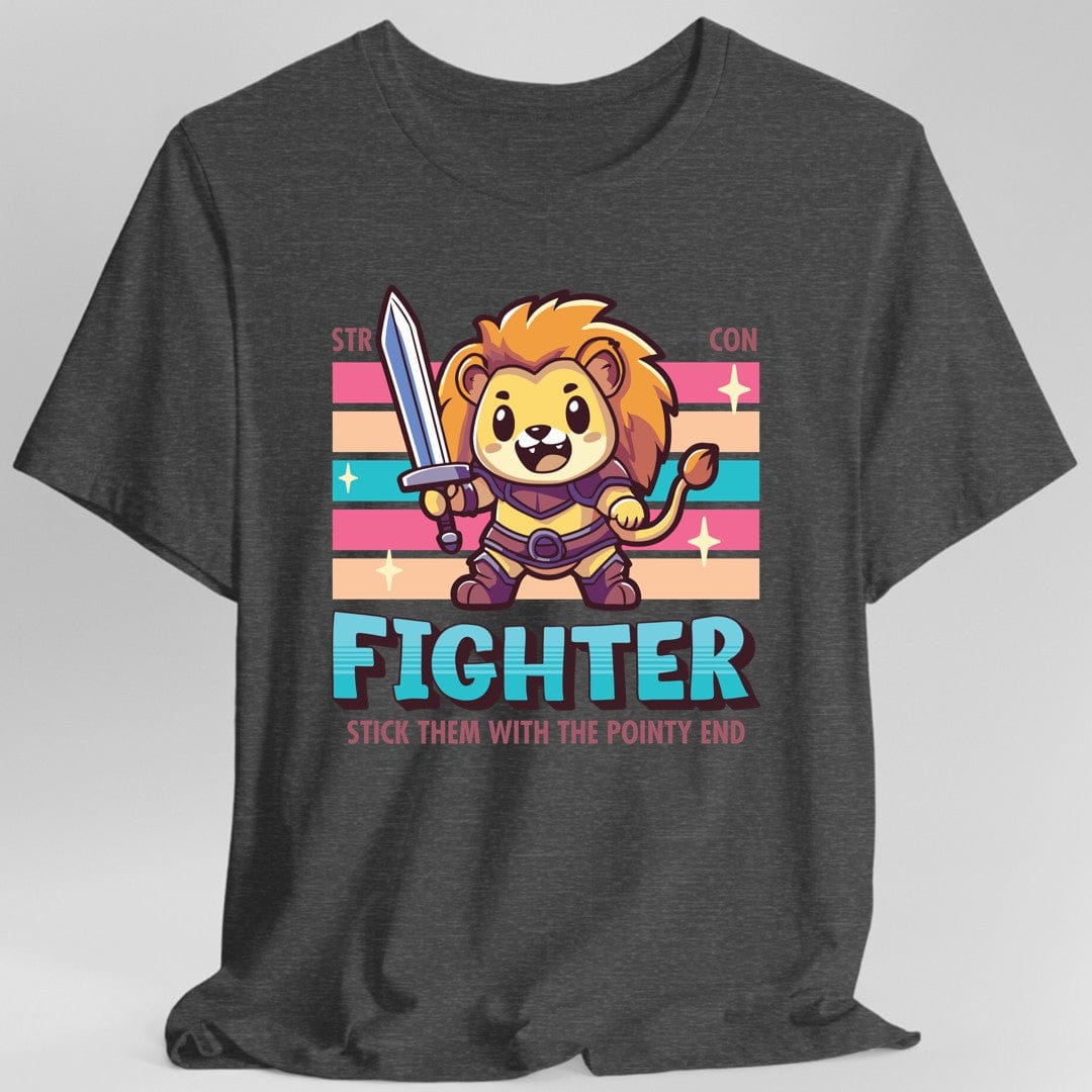 D&D Fighter Shirt - D&D Kawaii Class T-shirt