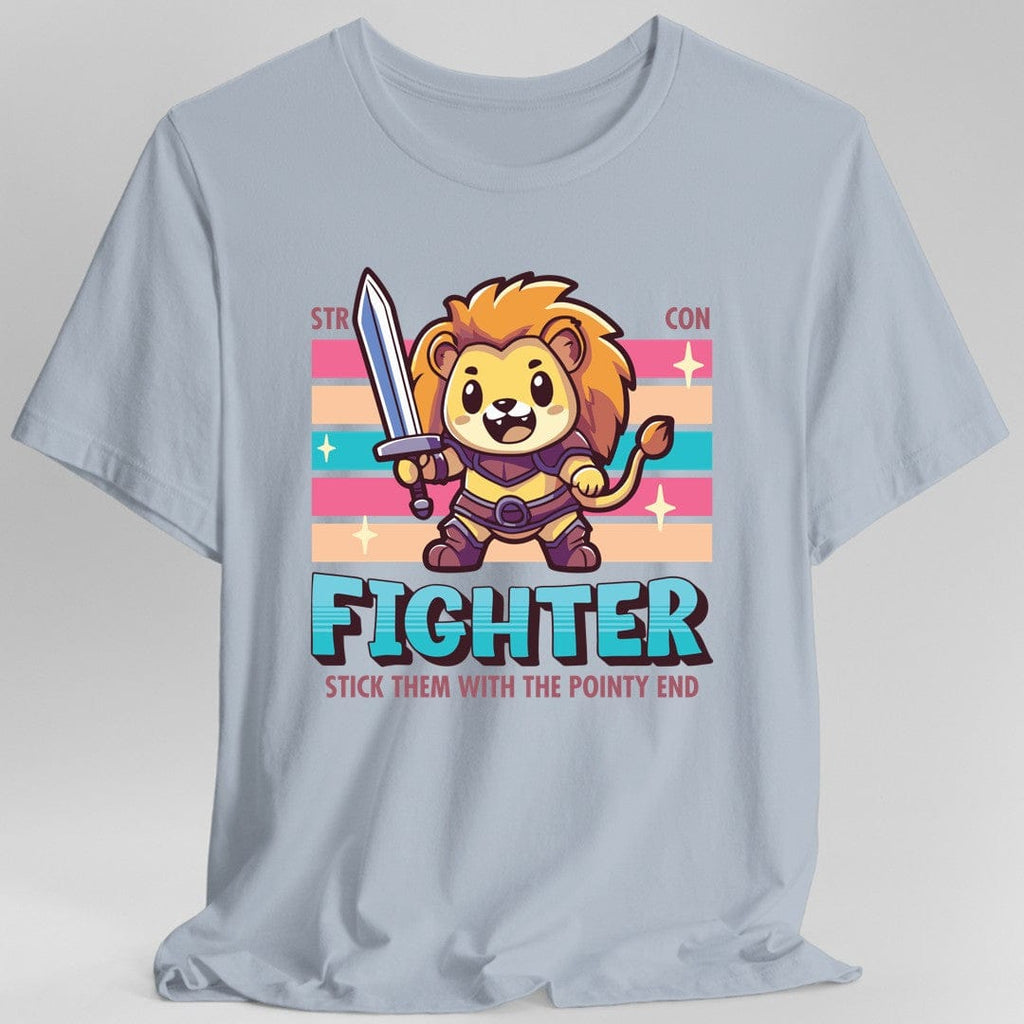 D&D Fighter Shirt - D&D Kawaii Class T-shirt