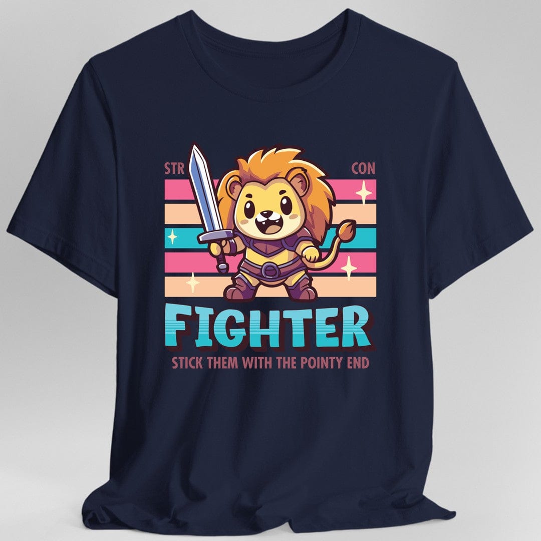 D&D Fighter Shirt - D&D Kawaii Class T-shirt