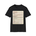 D&D Husband Stat Block T-Shirt