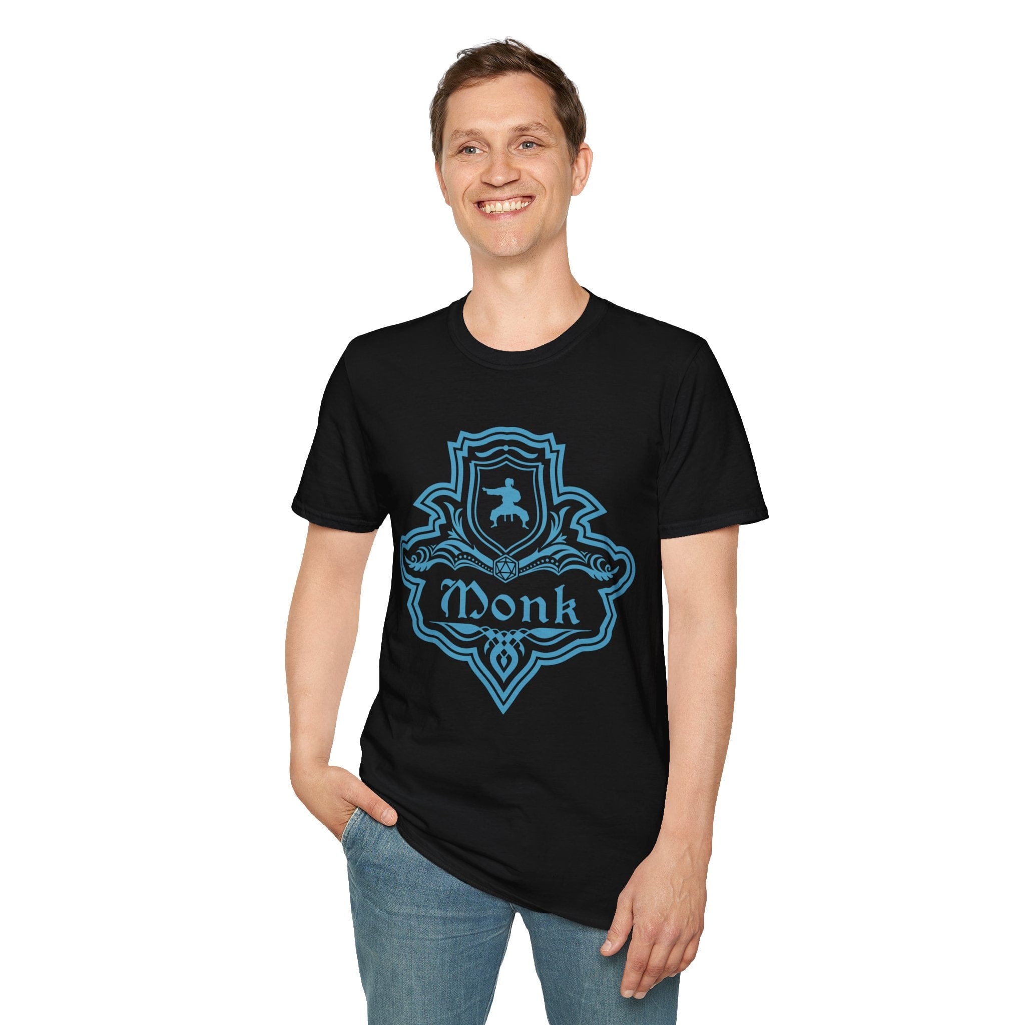 D&D Monk Class Emblem T-Shirt