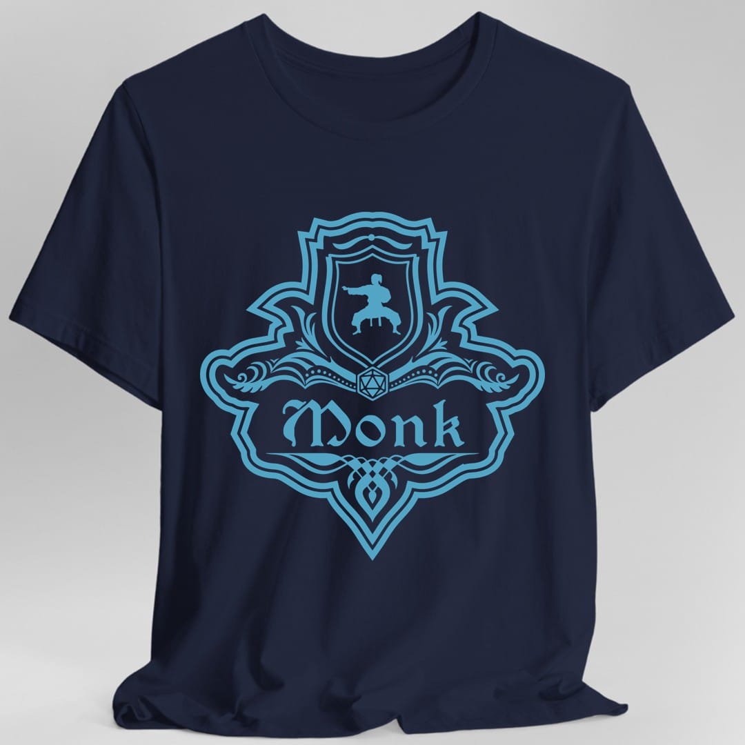 D&D Monk Class Emblem T-Shirt