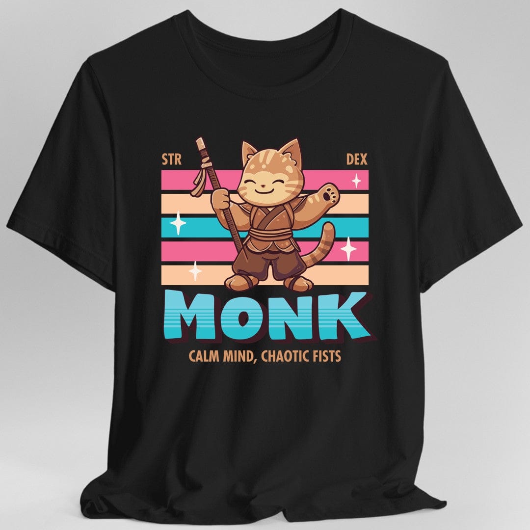D&D Monk Shirt - D&D Kawaii Class T-shirt
