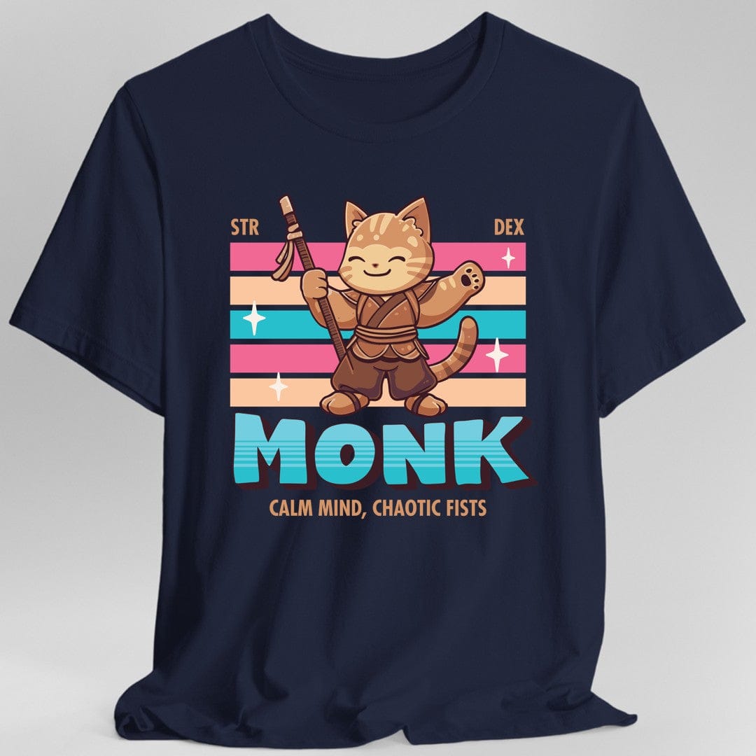 D&D Monk Shirt - D&D Kawaii Class T-shirt