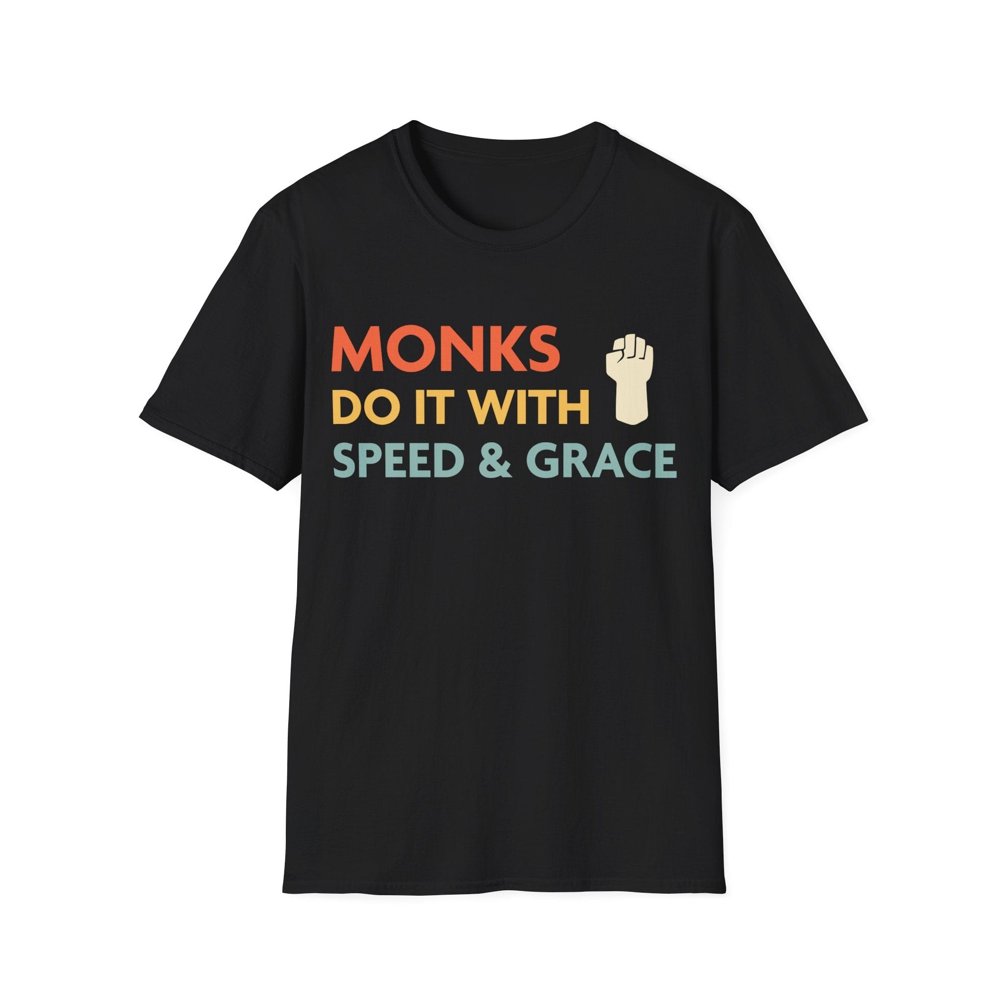 D&D Monks Do It With Speed & Grace Shirt