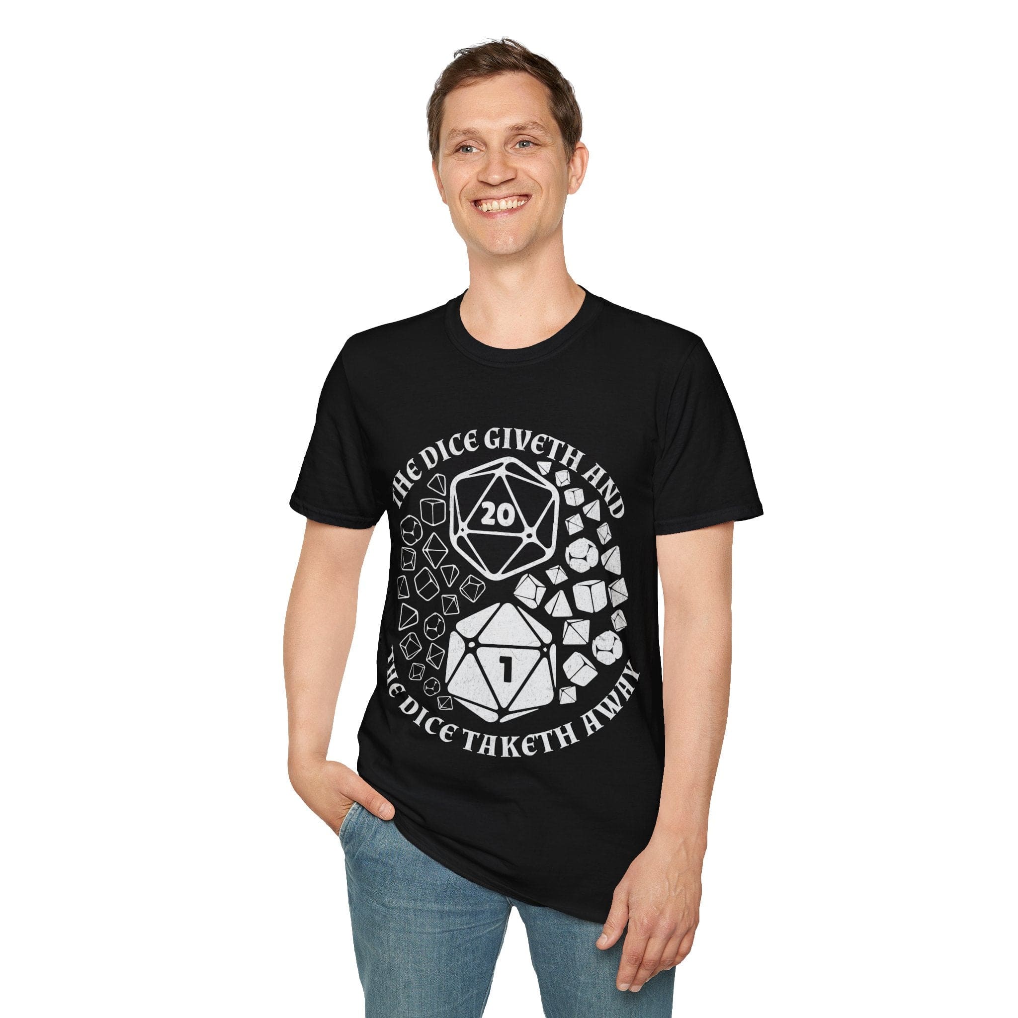 D&D Shirt - Yin Yang Dice