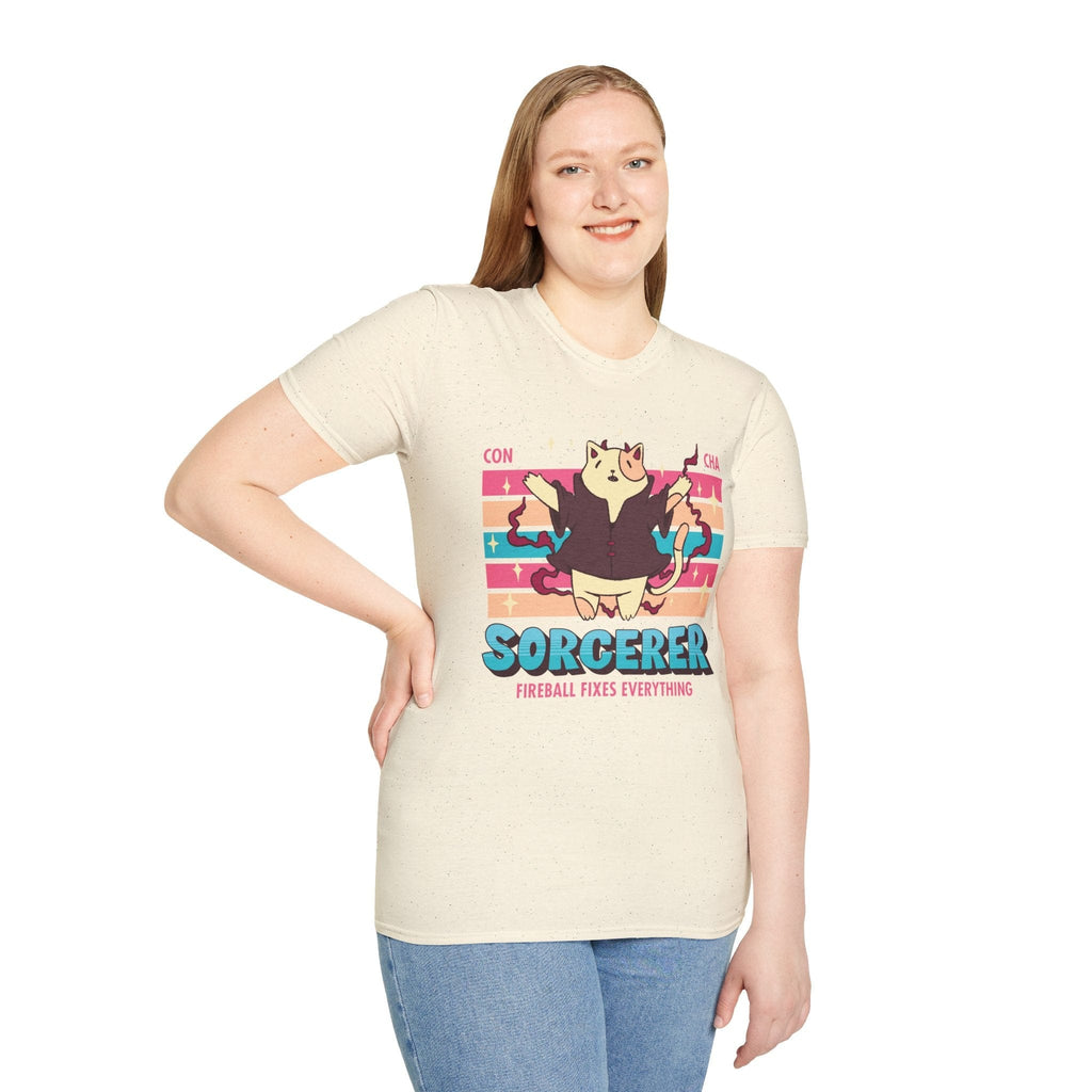D&D Sorcerer Shirt - D&D Kawaii Class T-shirt