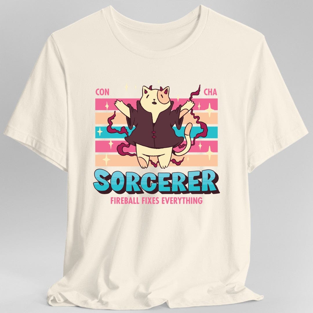 D&D Sorcerer Shirt - D&D Kawaii Class T-shirt