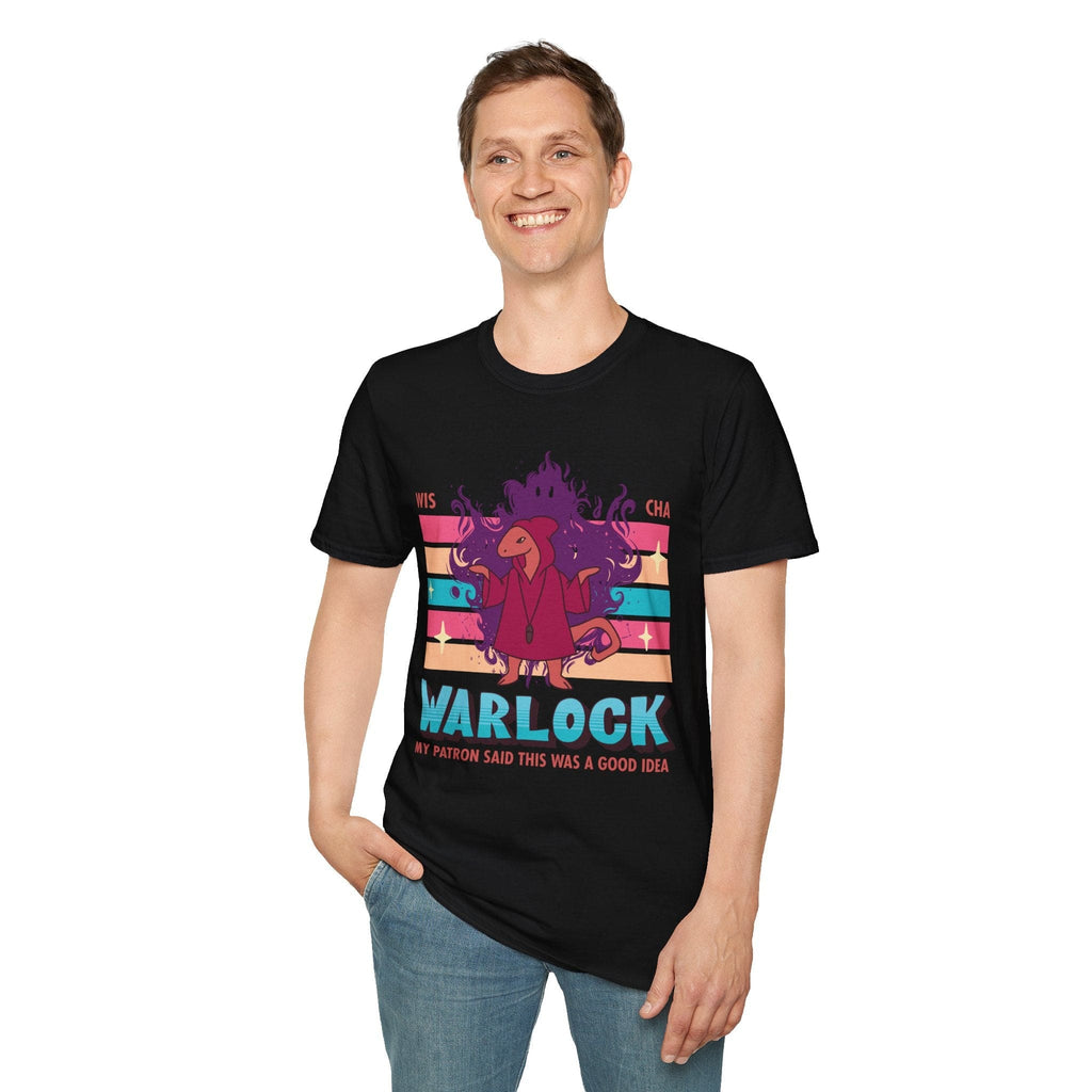 D&D Warlock Shirt - D&D Kawaii Class T-shirt