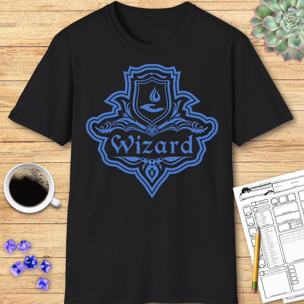 D&D Wizard Class Emblem T-Shirt