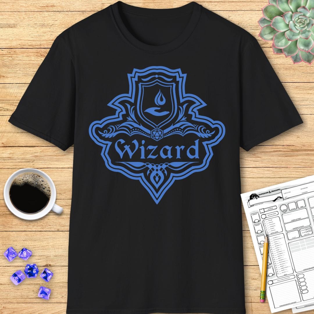 D&D Wizard Class Emblem T-Shirt