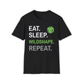 Druid Class T-Shirt – 'Eat, Sleep, Wildshape, Repeat'