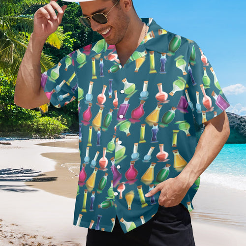 Alchemist’s Potion Party Button-Down Shirt
