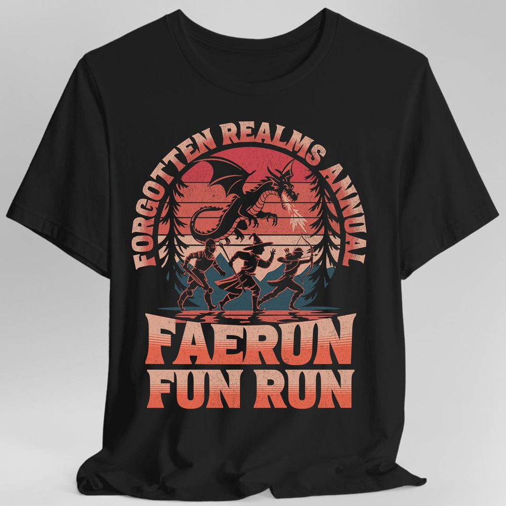 Faerun Fun Run Funny D&D T-shirt