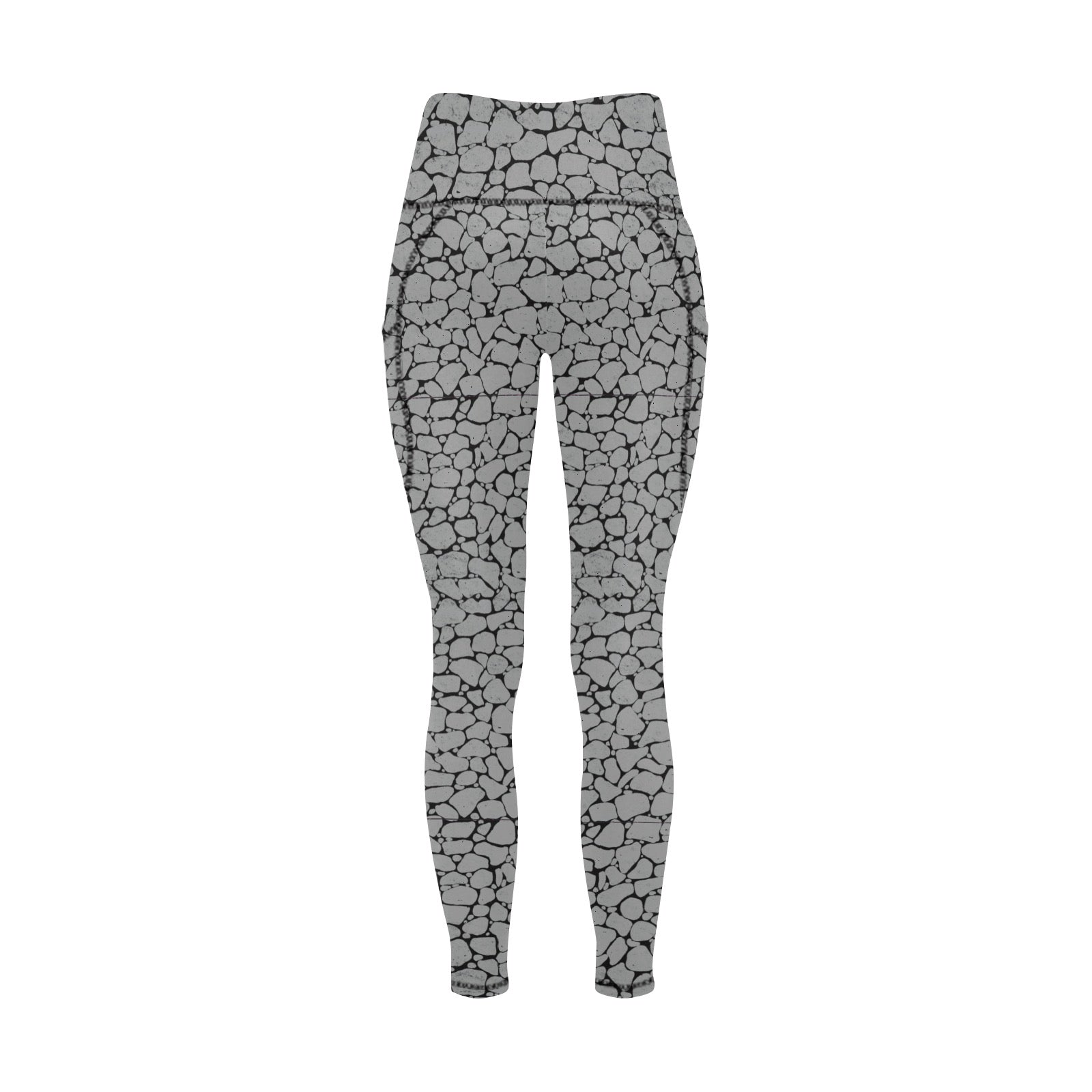 Cobblestone High Waist Leggings with Pockets